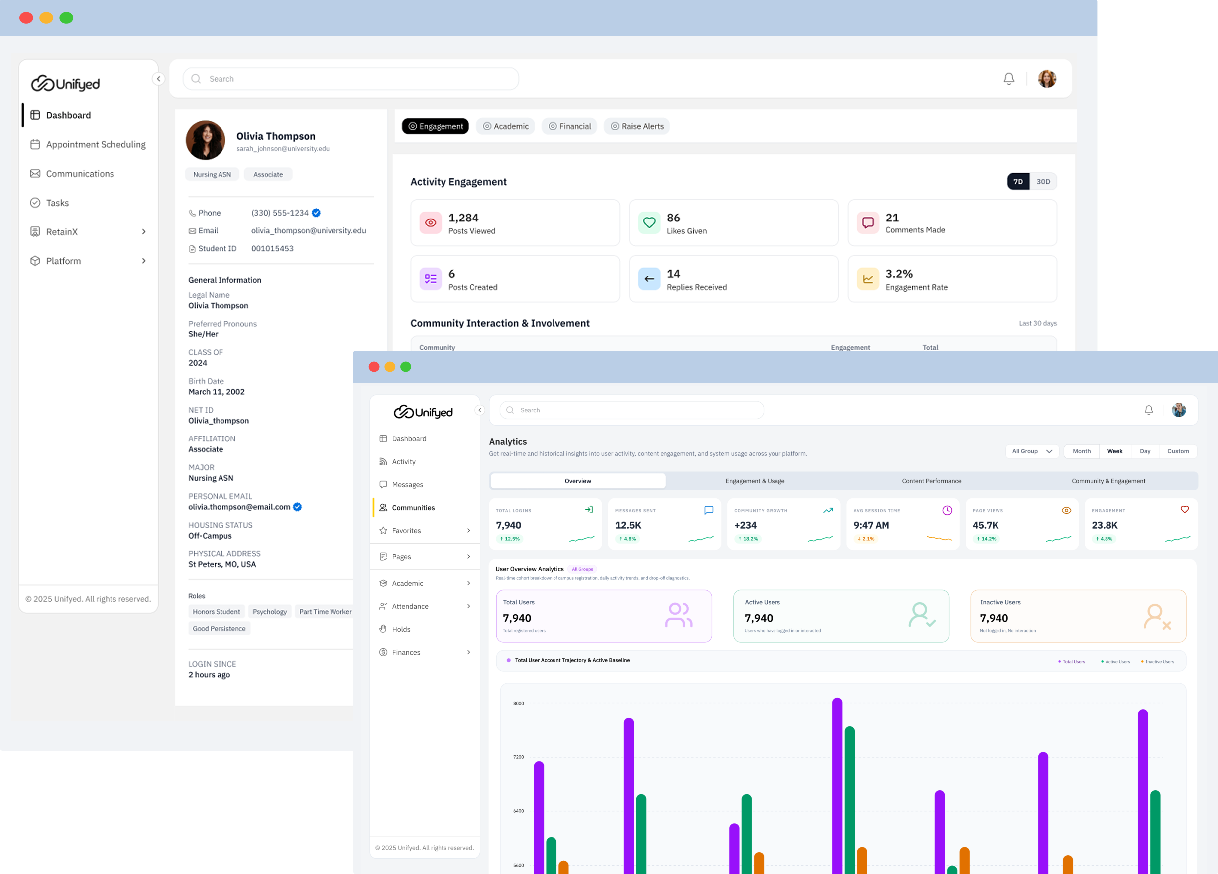 Engagement Retention Data